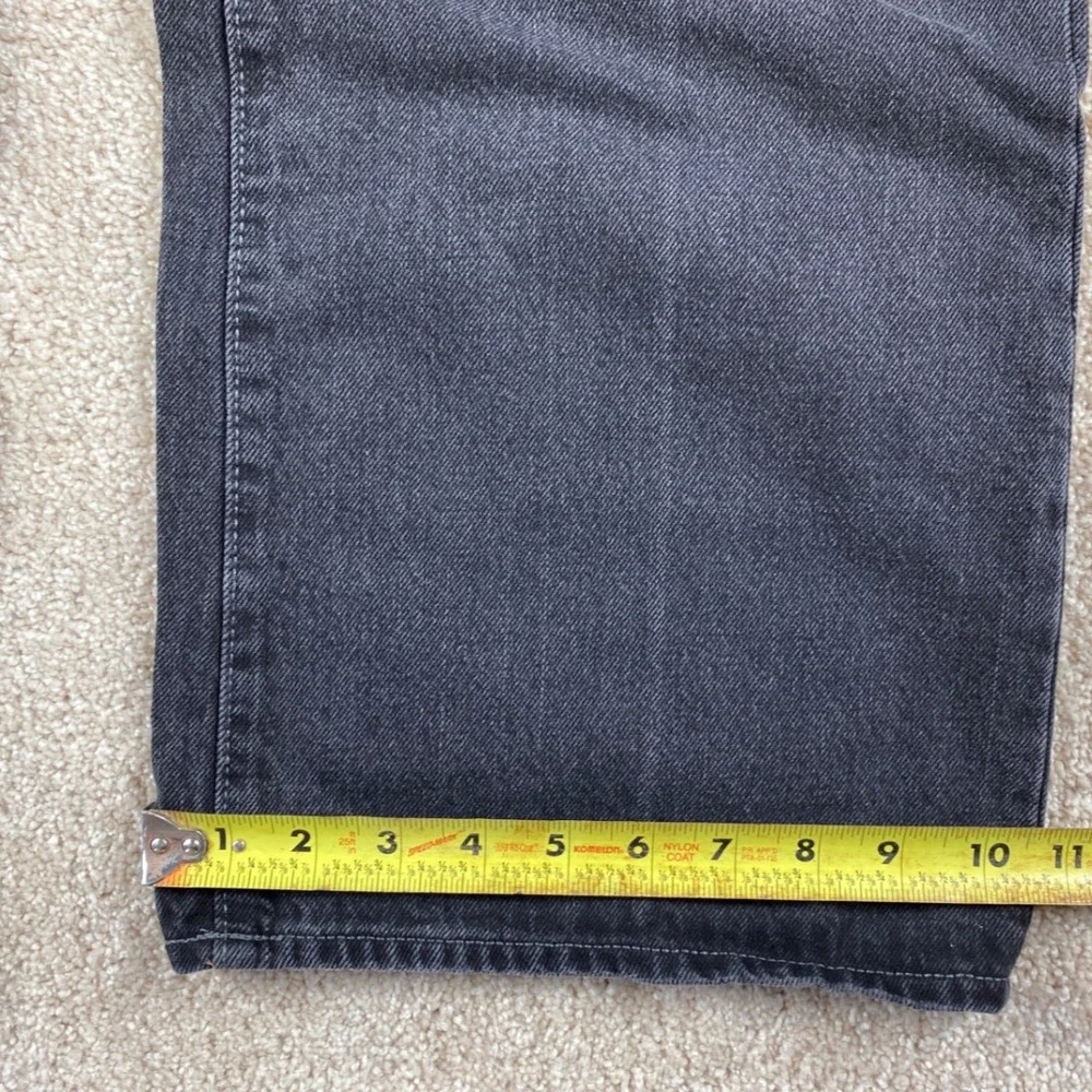 Old Navy Kids Girls 16 High-Rise Baggy‎ Wide Leg Jeans Washed Black 658057-00-1